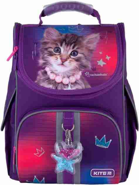 Ранець Kite 21 R21-501S темно-фiолетов Rachael Hale 35х25х13, 870 гр, полiестер 501 R ортоп. сп. каркасний свiтловiд. ел. - Пенали, сумки, ранці