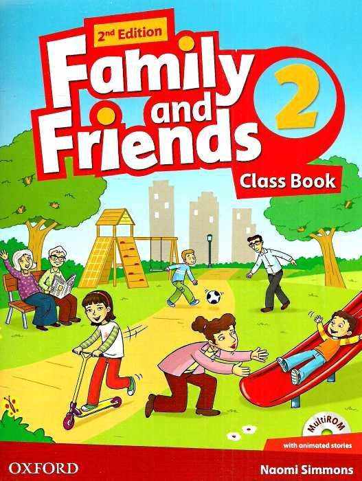 Підручник Family and Friends 2 Class Book with Multi ROM Naomi Simmons Oxford University Press Підручник Family and Friends 2 Class Book with Multi ROM Naomi Simmons Oxford University Press - Вивчаємо іноземну мову