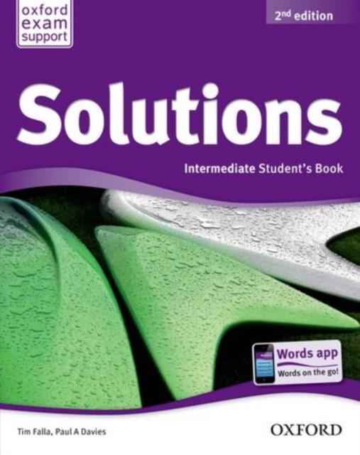 Учебник по английскому языку Solutions Intermediate 2nd Edition Student's Book Tim Falla Paul A Davies Oxford - Вивчаємо іноземну мову
