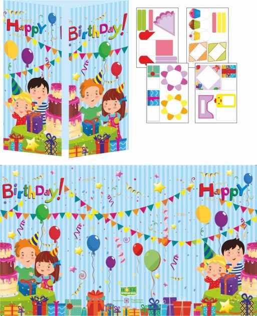 Лепбук Happy Birthday НУШ Підручники і посібники - фото 2
