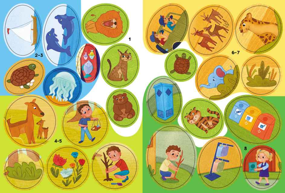 Наліпки-рятувалки Рятуємо тварин Ранок - фото 3