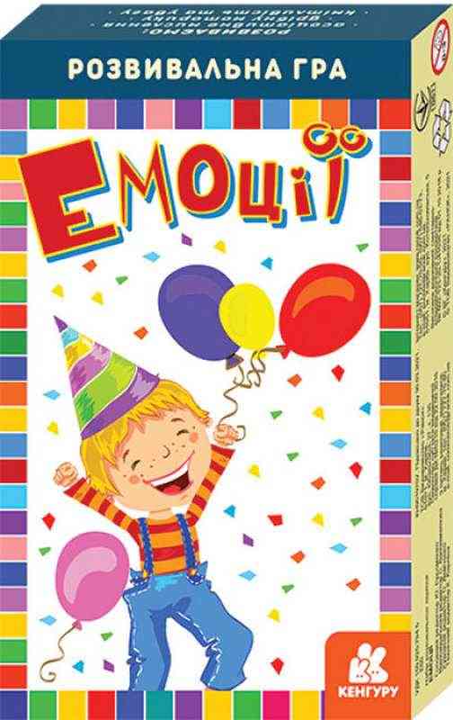 Емоції Розвивальна гра Кенгуру Ранок - Настільні ігри
