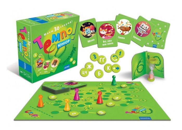 Настольная игра Granna Темпо Юниор (Tempo Junior) (укр.) (83026) - Granna - фото 4