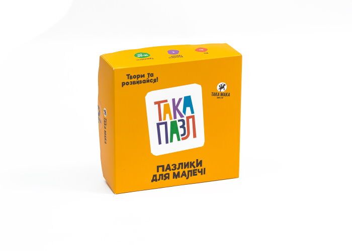 Настольная игра ТАКА МАКА Така Пазл Пазлики для малечі Курочка (укр.) (60230-UA) - Така Мака - Моя твоя не проиграть