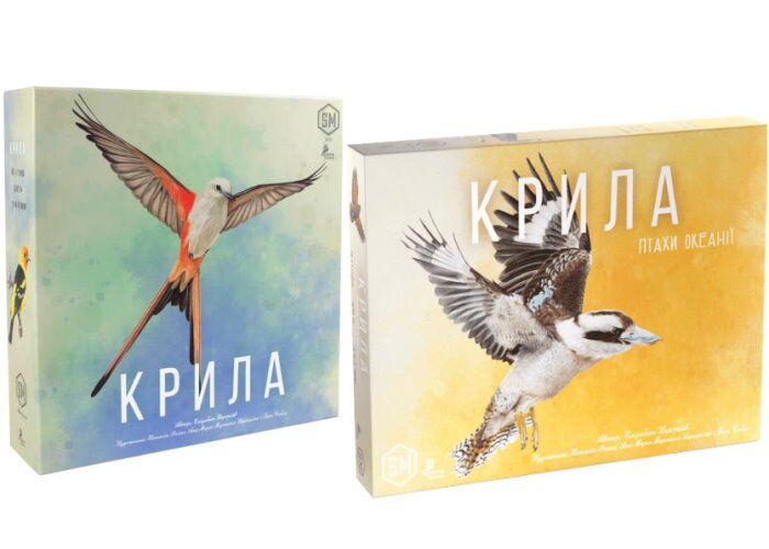 Настольная игра Ігромаг Крылья с дополнением Птицы Океании (укр.) (STM910+STM 903) - Ігромаг - Моя твоя не проиграть