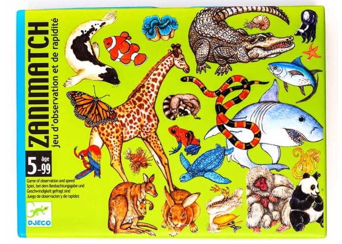 Настольная игра Djeco Занималка (Zanimatch) (DJ05153) - DJECO - Моя твоя не проиграть