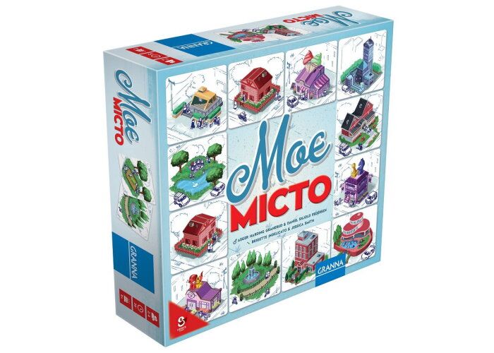 Настольная игра Granna Мой город (Моє місто) (83781) - Granna - Дитячі ігри