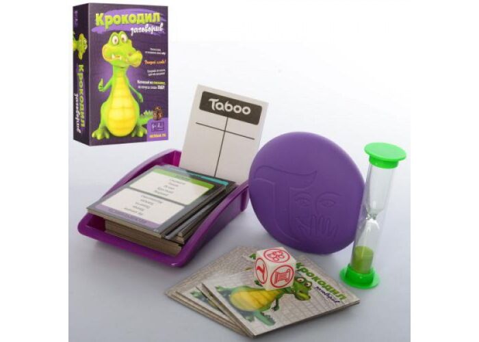 Настольная игра Китай Крокодил заговорил (Крокодил заговорив) (M-3808) - Китай - Дитячі ігри