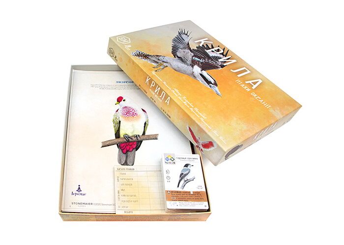 Настольная игра Ігромаг Крылья: Птицы Океании (Птахи Океанії) (Wingspan: Oceania Expansion) (укр.) (STM 903) - Ігромаг - фото 13