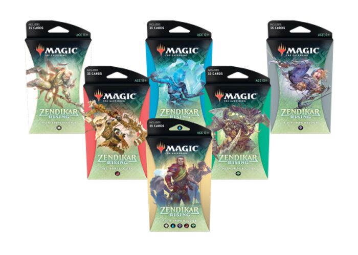 Настольная игра Wizards of the Coast Magic The Gathering. Расцвет Зендикара: Тематический бустер (MTG. Zendikar Rising: Theme Booster) (англ.) (C75350000) - Wizards of the Coast - Фентезі