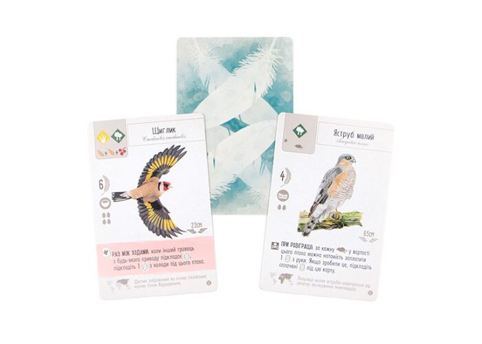 Настольная игра Ігромаг Крылья: Птицы Европы (Птахи Європи) (Wingspan: European Expansion) (укр.) (STM 901) - Ігромаг - фото 4