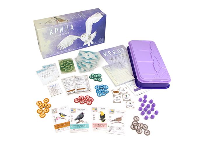 Настольная игра Ігромаг Крылья: Птицы Европы (Птахи Європи) (Wingspan: European Expansion) (укр.) (STM 901) - Ігромаг - фото 14