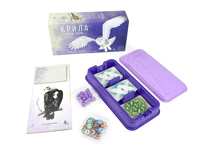Настольная игра Ігромаг Крылья: Птицы Европы (Птахи Європи) (Wingspan: European Expansion) (укр.) (STM 901) - Ігромаг - фото 15