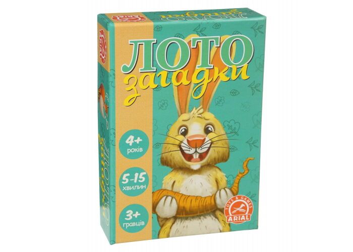 Настольная игра Arial Лото загадки (91155) - Arial - фото 1