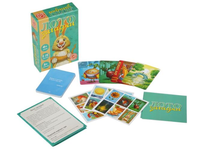 Настольная игра Arial Лото загадки (91155) - Arial - фото 3