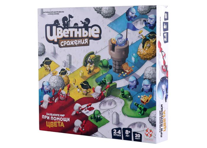 Настольная игра Стиль жизни Цветные сражения (Combo Color) (43466) - Стиль жизни - фото 1