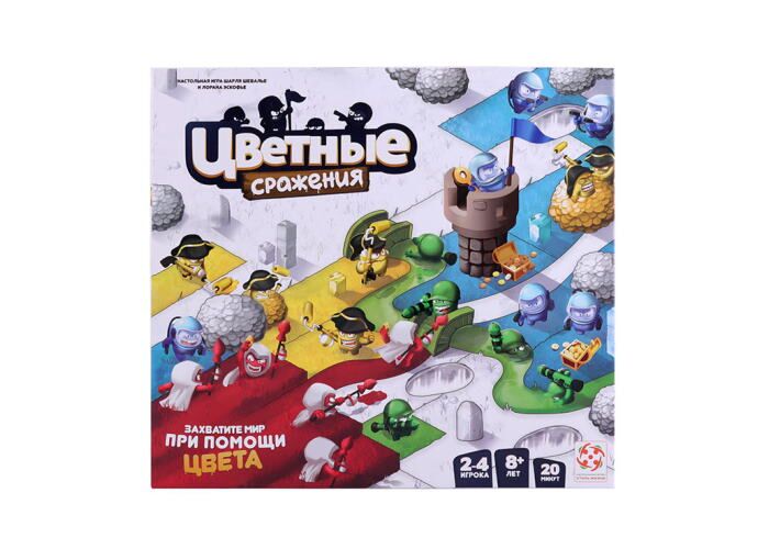 Настольная игра Стиль жизни Цветные сражения (Combo Color) (43466) - Стиль жизни - фото 2