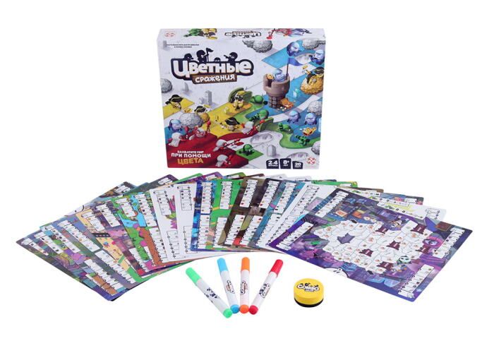 Настольная игра Стиль жизни Цветные сражения (Combo Color) (43466) - Стиль жизни - фото 6