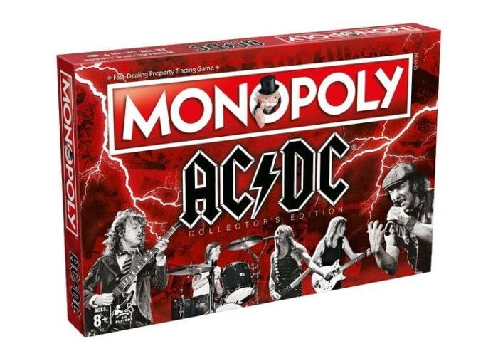Настольная игра Winning Moves Монополия: AC/DC (Monopoly AC/DC Collector&#039;s Edition) (33152) - Winning Moves