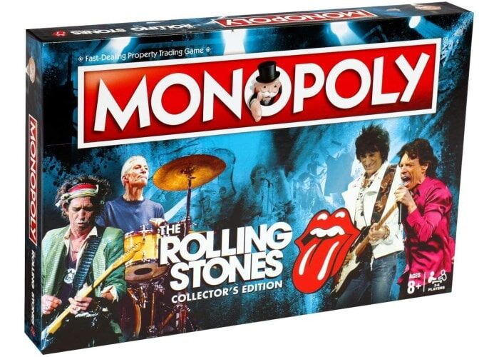Настольная игра Winning Moves Монополия: Rolling Stones (Monopoly The Rolling Stones Collector&#039;s Edition) (32827) - Winning Moves