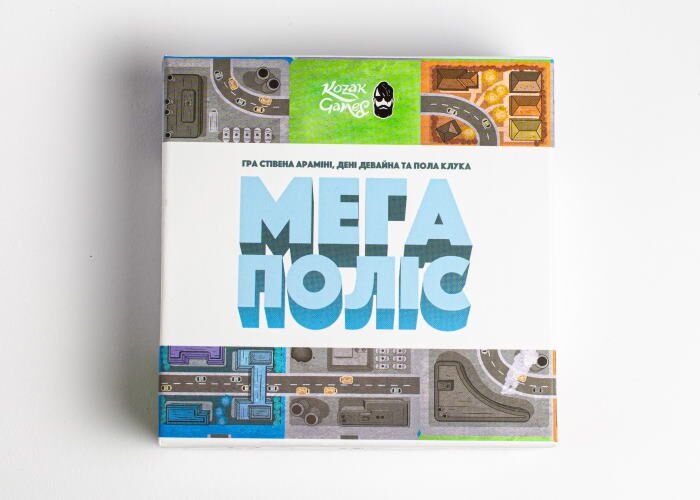 Настольная игра Kozak Games Мегаполис (Мегаполіс, Sprawlopolis) (89651) - Kozak Games - Економічні ігри