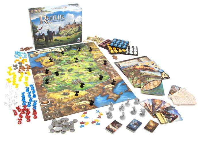 Настольная игра Украина Rurik: Боротьба за Київ (22589) - Украина - фото 10