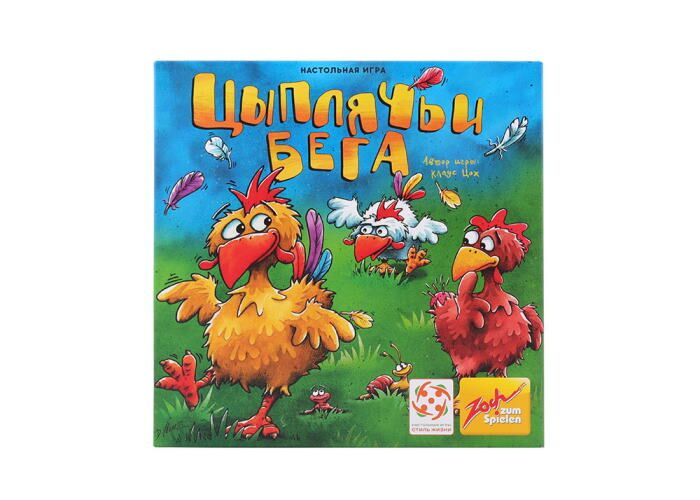 Настольная игра Стиль жизни Цыплячьи бега (Zicke Zacke Huhnerkacke, Chicken Cha Cha Cha) (32213) - Стиль жизни - фото 2