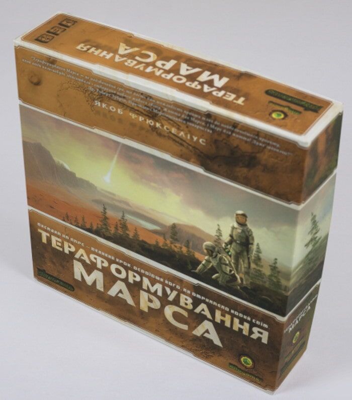 Настольная игра Kilogames Покорение Марса (Тераформування Марса, Terraforming Mars) (укр.) + уникальное промо! (42215) - Kilogames - фото 1