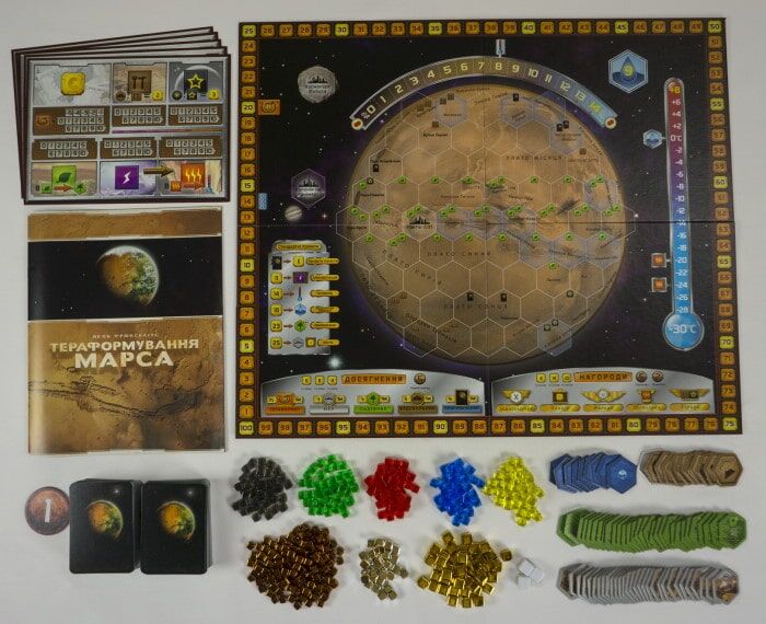 Настольная игра Kilogames Покорение Марса (Тераформування Марса, Terraforming Mars) (укр.) + уникальное промо! (42215) - Kilogames - фото 7
