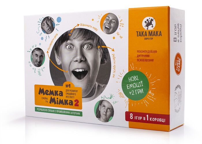 Настольная игра ТАКА МАКА Мемка Мимка 2 (Мемка Мімка 2) (20002-UA) - Така Мака - фото 1