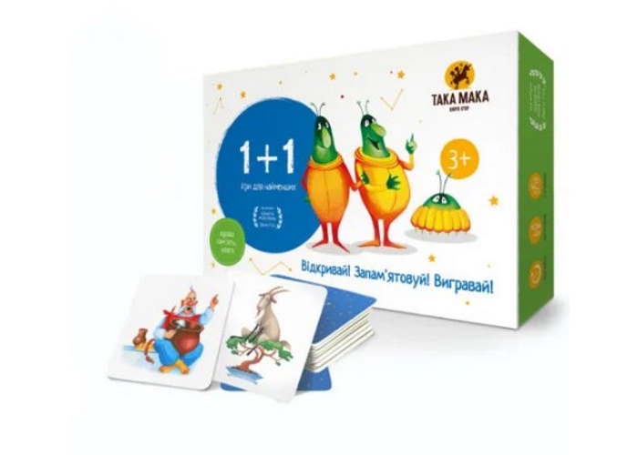 Настольная игра ТАКА МАКА 1+1 (60001-UA) - Така Мака - Дитячі ігри