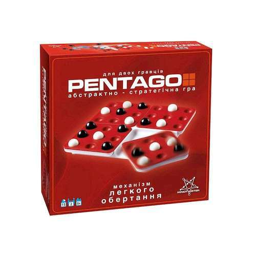 Настольная игра Mindtwister AB Пентаго (Pentago) (41501104) - Mindtwister AB Настольная игра Mindtwister AB Пентаго (Pentago) (41501104) - Mindtwister AB - Ігри на логіку