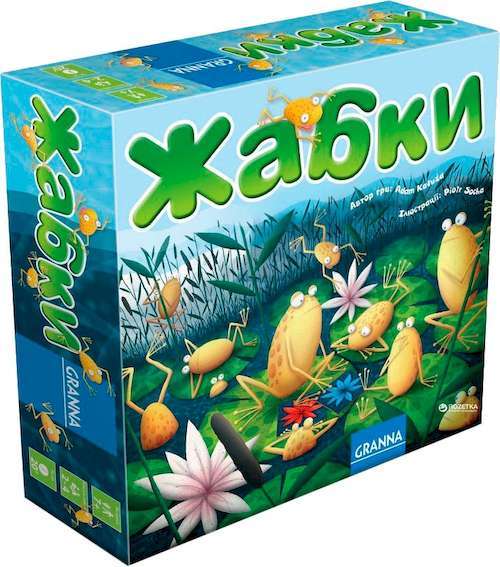Настольная игра Granna Жабки (82838) - Granna Настольная игра Granna Жабки (82838) - Granna - Дитячі ігри