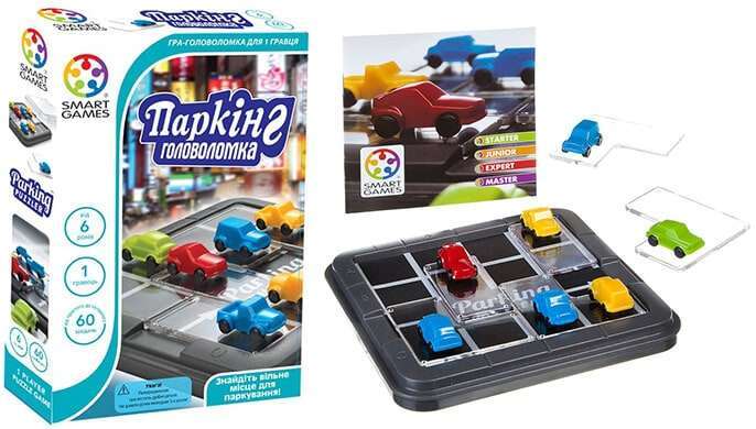 Настольная игра Smart Паркинг (SG434UKR) - smart Настольная игра Smart Паркинг (SG434UKR) - smart - Дитячі ігри