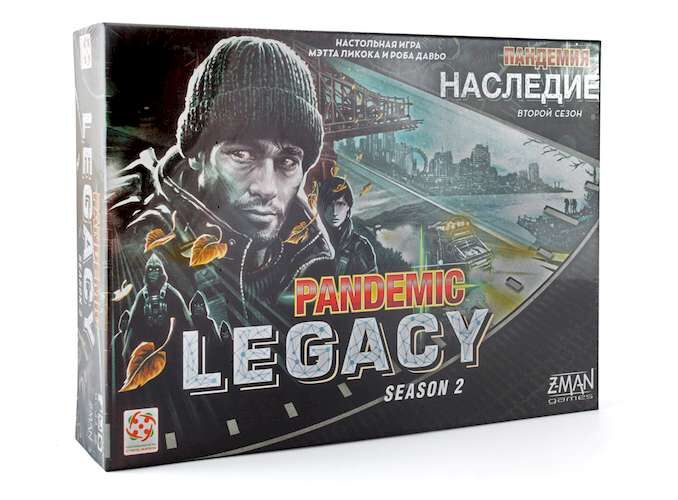 Настольная игра Стиль жизни Пандемия: Наследие. Сезон 2 (черная) (Pandemic Legacy: Season 2, black) (180267R) - Стиль жизни Настольная игра Стиль жизни Пандемия: Наследие. Сезон 2 (черная) (Pandemic Legacy: Season 2, black) (180267R) - Стиль жизни - Стратегії