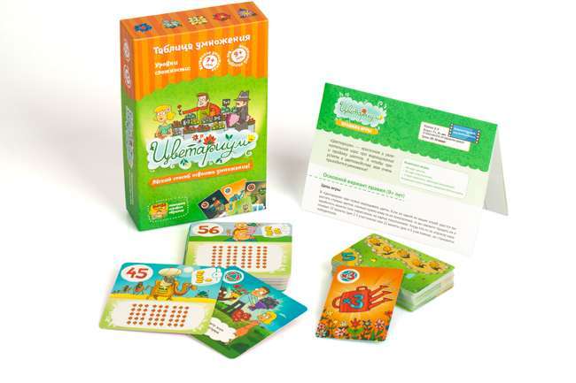 Настольная игра The Brainy Band Играй-умножай (УМ035+УМ006) - The Brainy Band - фото 3