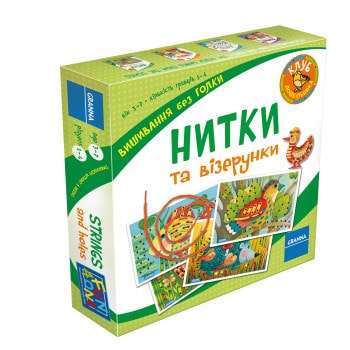 Настольная игра Granna Нитки и узоры (Нитки та візерунки) (82524) - Granna