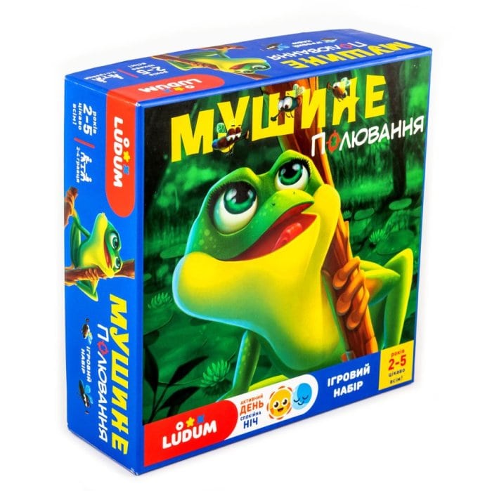 Настольная игра Ludum Мушиная охота (Мушине полювання) (укр.) (LD1047-52) - Ludum - Моя твоя не проиграть