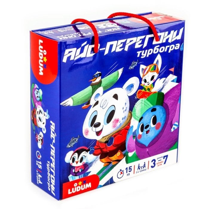 Настольная игра Ludum Айс-гонки (Айс-перегони) (укр.) (LG2047-53) - Ludum Настольная игра Ludum Айс-гонки (Айс-перегони) (укр.) (LG2047-53) - Ludum - Моя твоя не проиграть