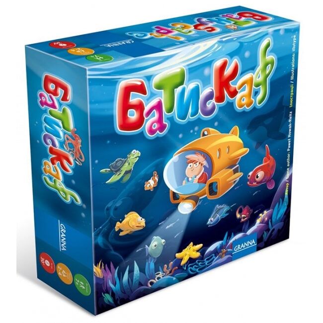 Настольная игра Granna Батискаф (Batyskaf) (83293) - Granna Настольная игра Granna Батискаф (Batyskaf) (83293) - Granna - Моя твоя не проиграть