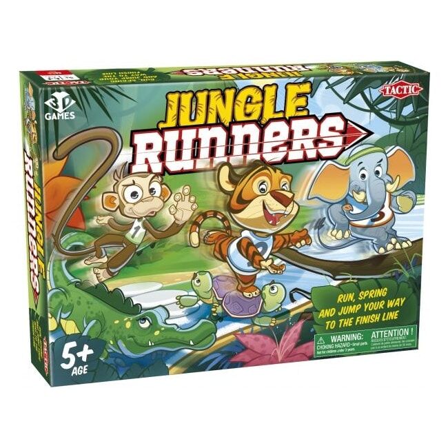 Настольная игра Tactic Гонки по джунглям (Jungle Runners) (мульти) (55397) - Tactic Настольная игра Tactic Гонки по джунглям (Jungle Runners) (мульти) (55397) - Tactic - Моя твоя не проиграть