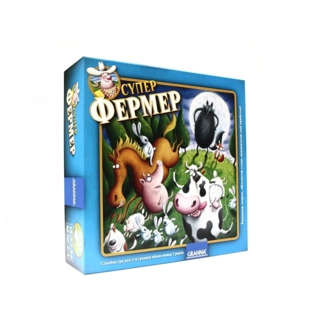 Настольная игра Granna Суперфермер (укр.) (80865) - Granna Настольная игра Granna Суперфермер (укр.) (80865) - Granna - Дитячі ігри