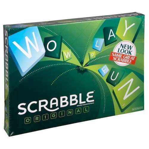 Настольная игра Mattel Скрабл (Scrabble) (англ.) (Y9592) - Mattel - Інтелектуальні ігри