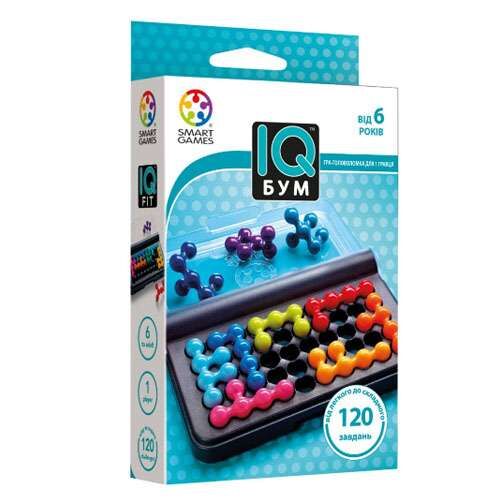 Настольная игра Smart IQ Бум (IQ-Fit) (SG 423 UKR) - smart - Ігри на логіку