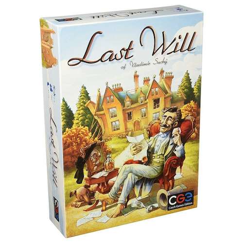 Настольная игра Czech Games Edition Последняя воля (Завещание, Last Will)&nbsp;(рус. Правила) (CGE00016) - Czech Games Edition - Економічні ігри