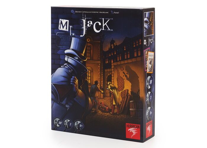Настольная игра Hurrican Мистер Джек в Лондоне (Mr. Jack) (100) - Hurrican Настольная игра Hurrican Мистер Джек в Лондоне (Mr. Jack) (100) - Hurrican - Моя твоя не проиграть