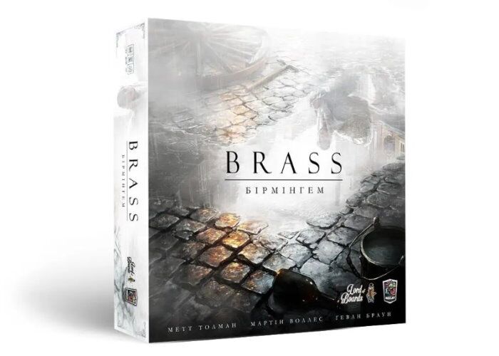 Настольная игра Lord of Boards Brass: Бірмінгем (Brass: Бирмингем, Brass: Birmingham) (укр.) (LOB2001UK) - Lord of Boards - Стратегії
