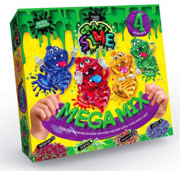 Crazy Slime Mega Mix Ручной лизун Код: SLM 0302 Danko Toys - фото 1