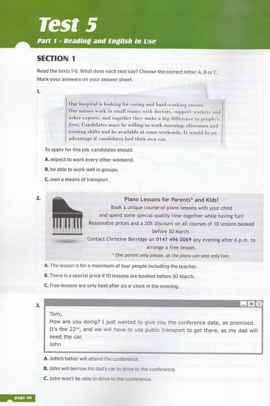 Practice tests ДПА 2016 Англійська мова Go for Ukrainian State Exam Level B2 Mitchell H.Q., Marileni Malkogianni MM Publications - фото 9