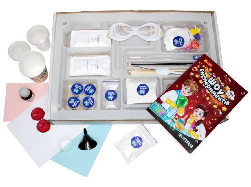 Набір для експериментів Шоу експериментів 12 безпечних дослідів 8+ Ранок - фото 3